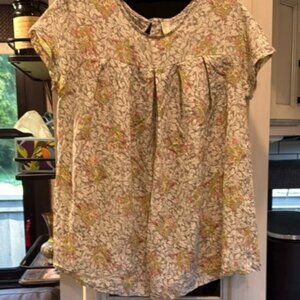 Floral Print Women's Top